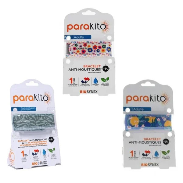 Parakito Pulseira Proteção Mosquitos