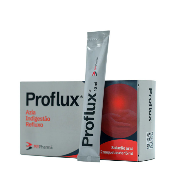 Proflux Solução Saquetas Baunilha 15ml x12 unidades