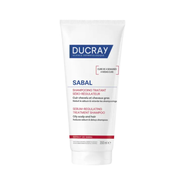 Ducray Sabal Champú Cabello Graso 200Ml