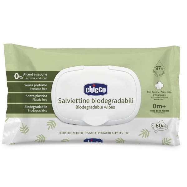 Chicco 12050700000 Toalhita Biodegradáveis X60
