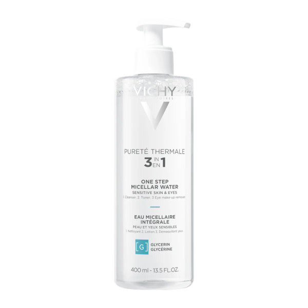 Vichy Pureté Thermale Água Micelar Mineral - 400ml