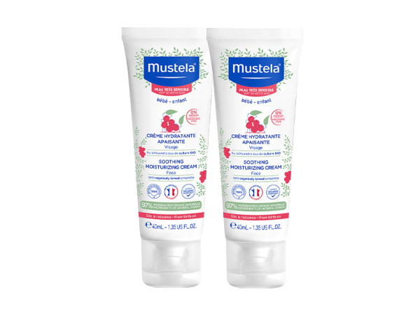 Mustela Crema Facial Hidratante Calmante - DUO