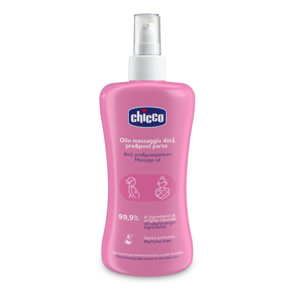 Aceite de Masaje Pre y Postparto Chicco – 200ml