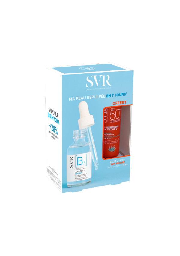 SVR Abc Ampola B3 - 30ml + Oferta Sun Secure Blur s/Perfume - 15ml