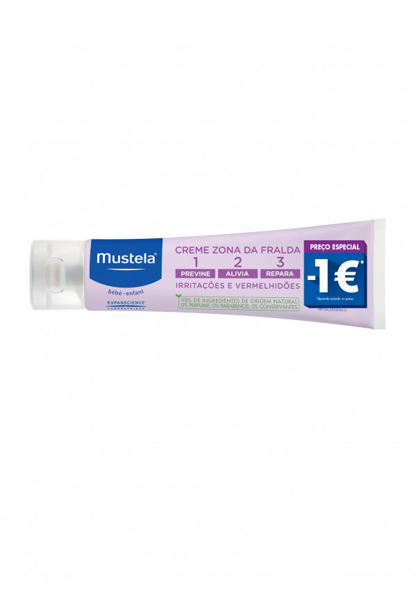 Mustela Bebe Creme Fralda 1,2,3 - 50ml