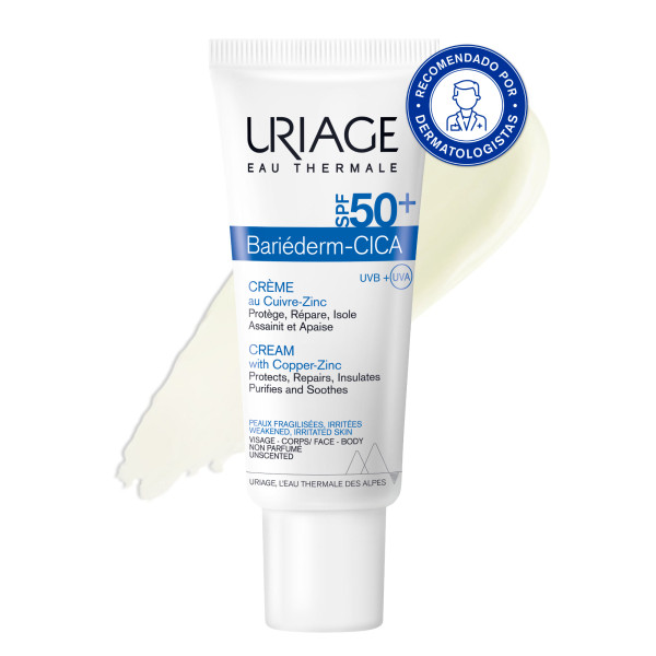Uriage Bariederm Cica Creme SPF50+ - 40ml