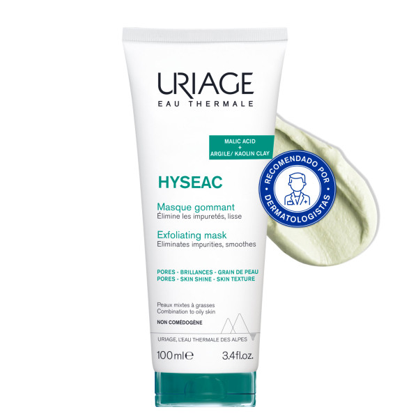 Uriage Hyseac Máscara Exfoliação Suave - 100ml