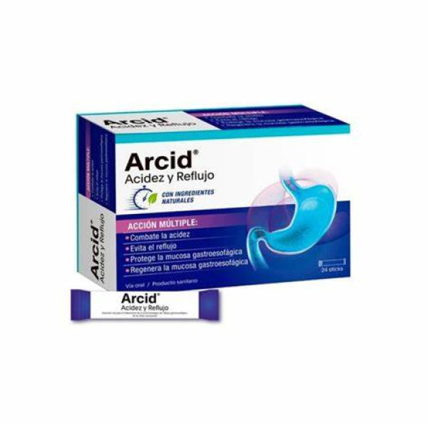 Arcid Solução Oral - 10ml (x24 saquetas)