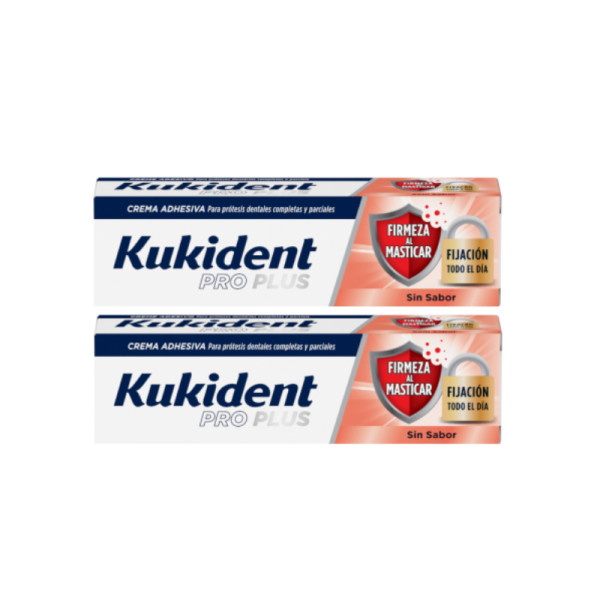 Kukident Pro Plus Firmeza al Masticar sin Sabo