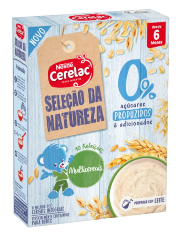 Cerelac Papa Não Láctea Multicereais _6M+ - 180G