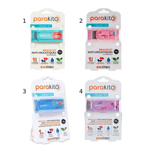 Parakito Kids Pulseira Protec Mosquitos