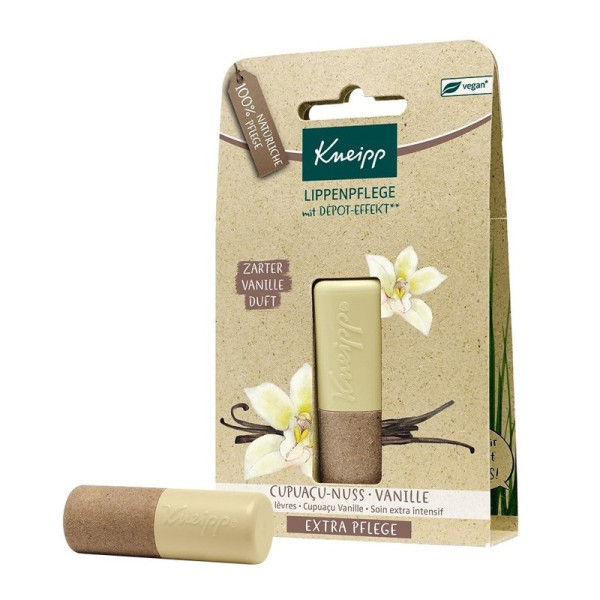 Bálsamo labial Kneipp Extra Care de vainilla - 4,7 g