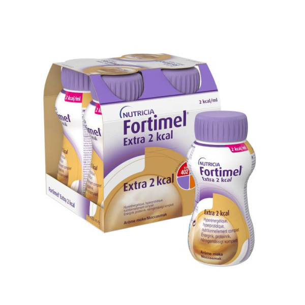 Fortimel Extra 2Kcal Solución Café 200ml x 4