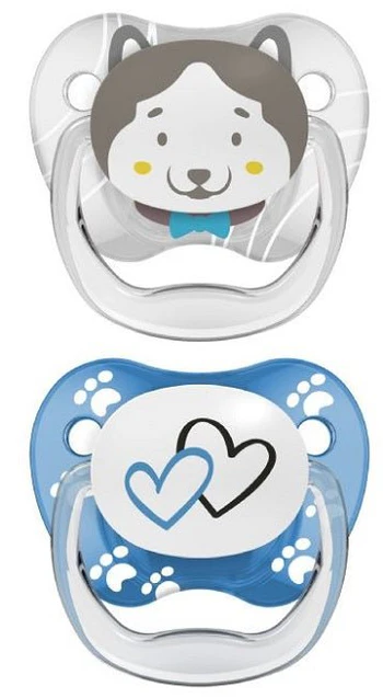Dr Browns Prevent Chupeta Animais_ Boy_ Silicone_ 6-18meses (x2 unidades)