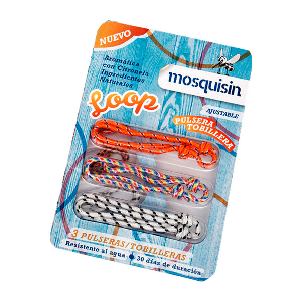 Pulsera Mosquisin Loop (x3 unidades)