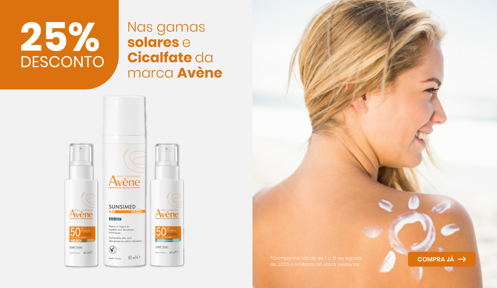 Avene Solares e Cicalfate