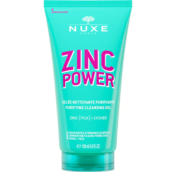 Nuxe Zinc Power Gel Limpeza Purificante - 150Ml