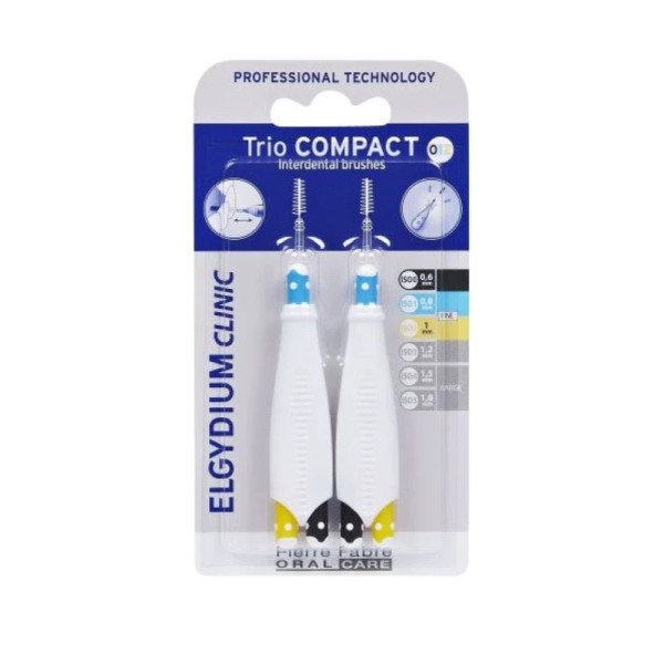Elgydium Clinic Escovilhão Trio Compact  Muito Estreito Misto 1 unidade