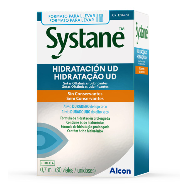 Systane Hidratac Unidose Gotas Oftálmicas Lubrificantes (x30 unidades)