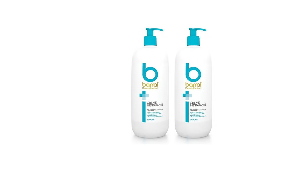 Barral Dermaprotet Creme Hidratante - 1L (Pack Duplo)