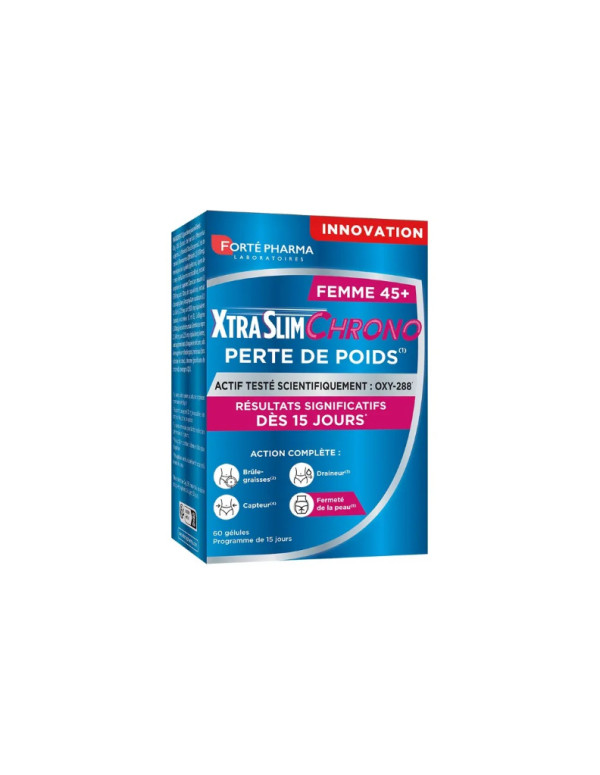 Xtraslim Chrono Mulher 45+ (x60 cápsulas)