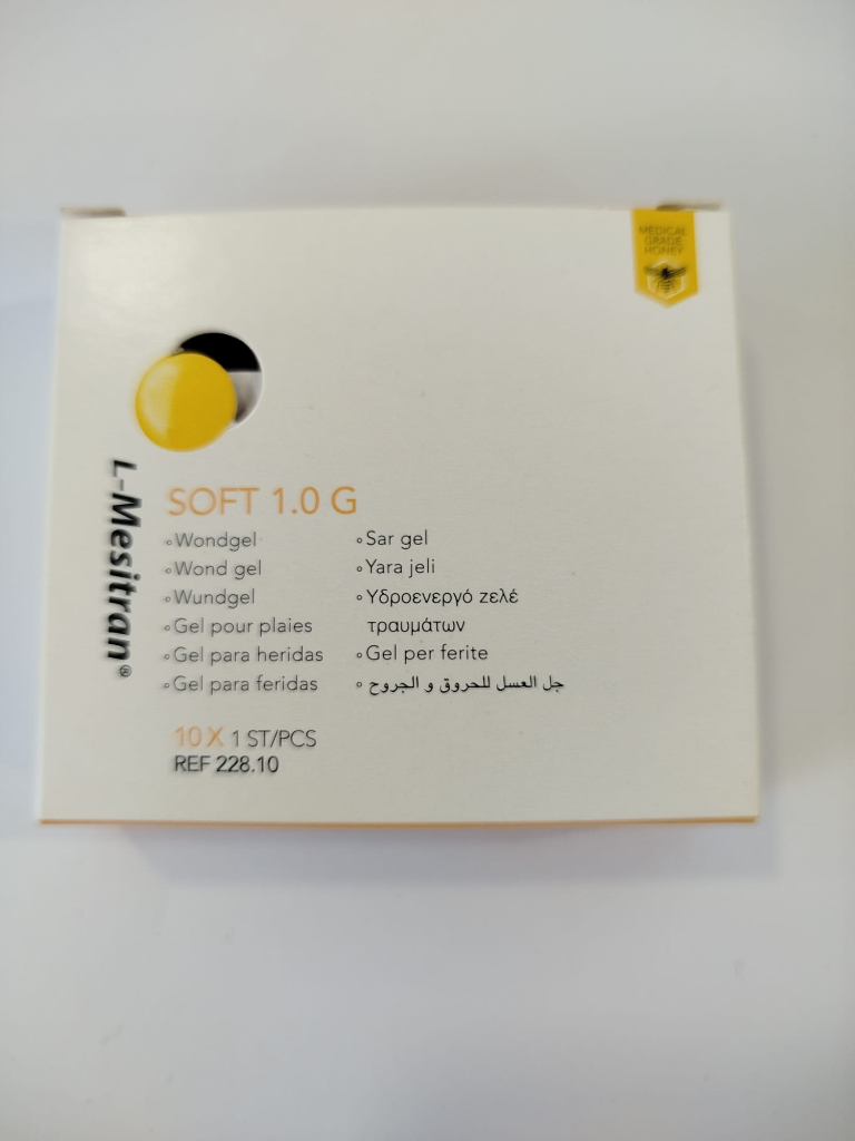 L-Mesitran Gel Macio para Feridas - 1,0g (10 unidades)