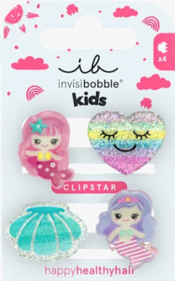 Invisibobble Kids Clipstar mola Mermaid x4
