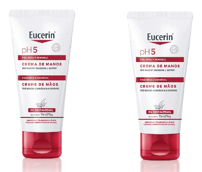 Eucerin pH5 Creme Mãos 75ml X2