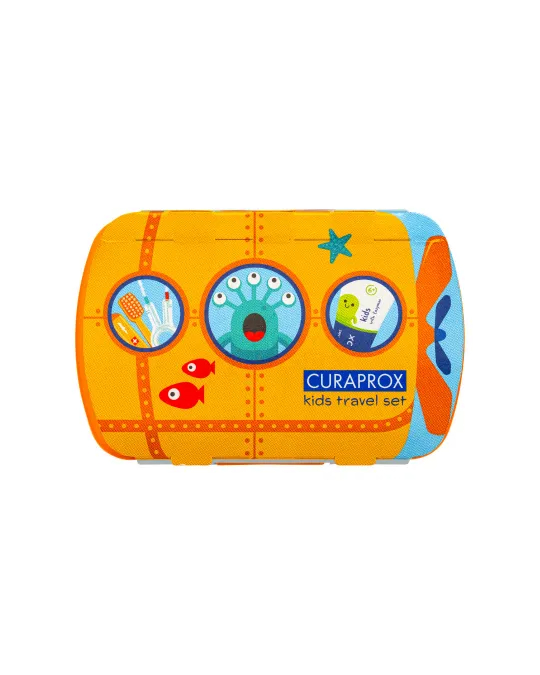 Curaprox Kids Kit Viagem Laranja