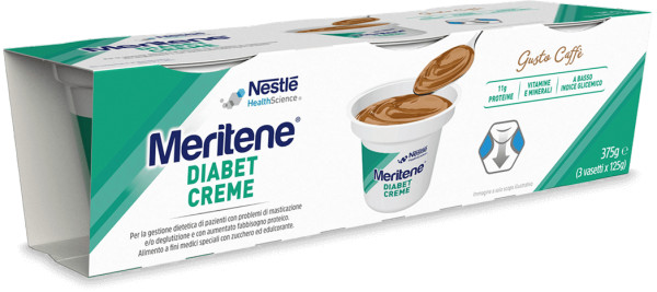 Meritene Diabet Creme Cafe - 125g (x3 unidades)