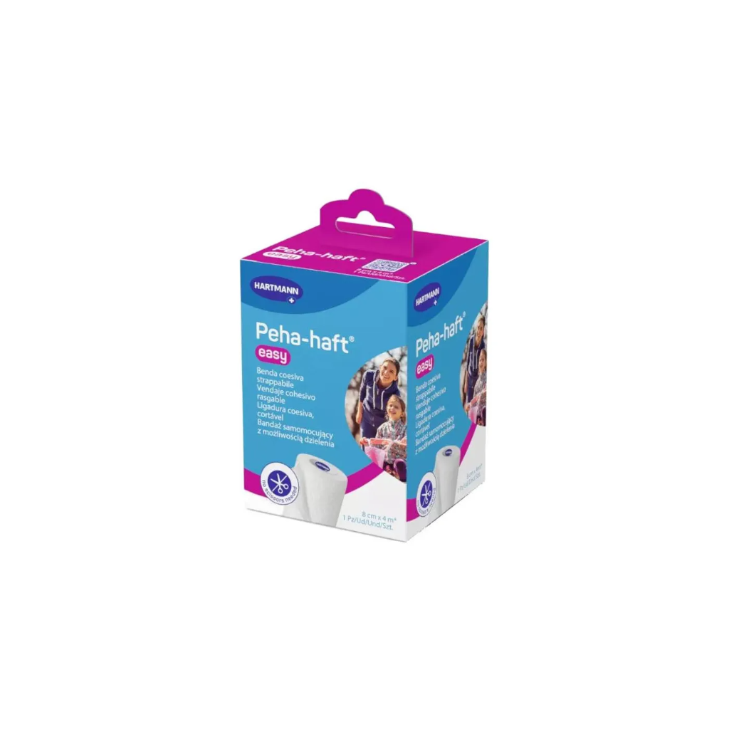 Peha Haft Easy Ligadura Elástica Coesiva_ 8Cm X4M