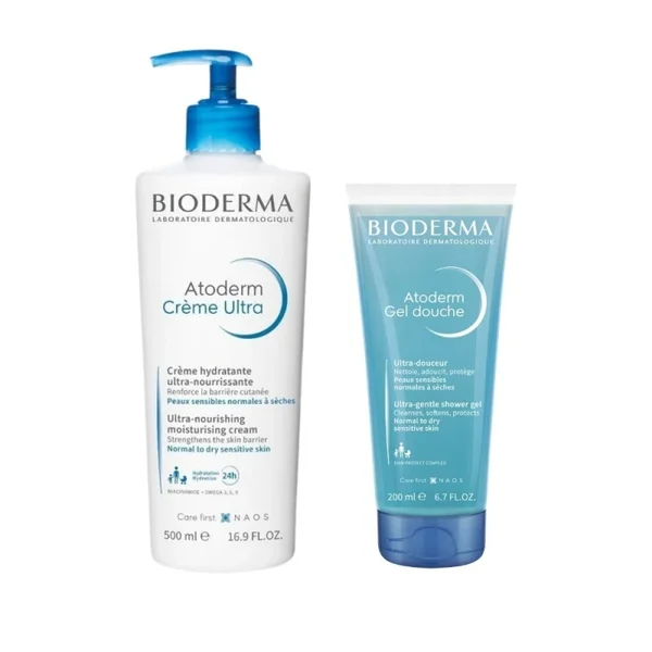 Atoderm Bioderma Creme Ultra 500mL +Oferta Gel 200mL Preço Especial