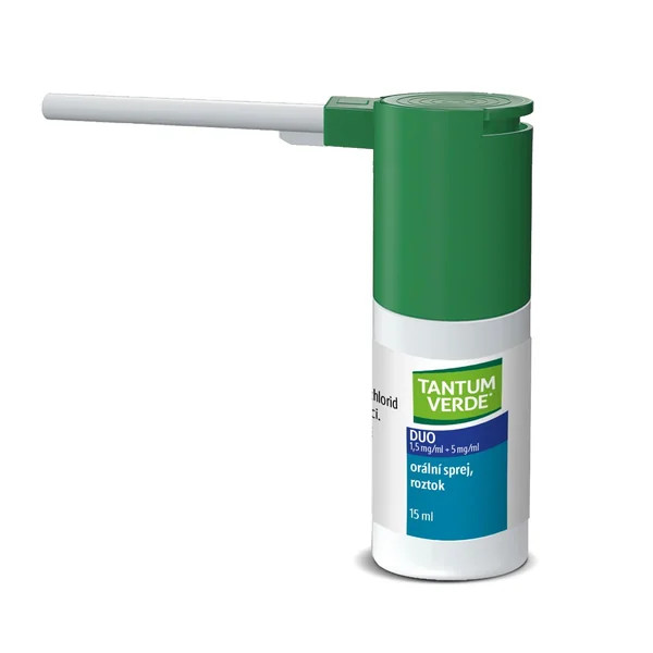 Tantum Verde Duo - Frasco de 15 ml Solución bucal en spray
