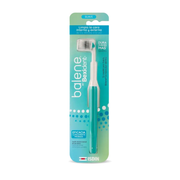 Cepillo de dientes Balene by Bexident _ Suave _ verde