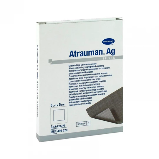 Atrauman Ag Compressa_ 5 x 5 cm (x10 pensos)
