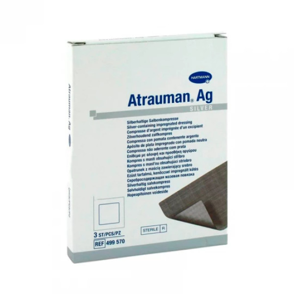 Atrauman Ag Compressa_ 10 x 10 cm (x10 pensos)