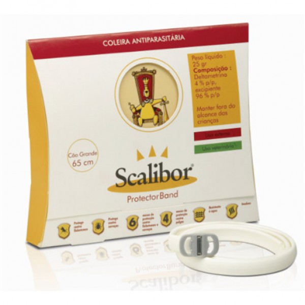 Scalibor Coleira Insectos Cão Grande
