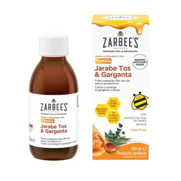 Jarabe para la tos y la garganta Zarbee'S - 150 ml