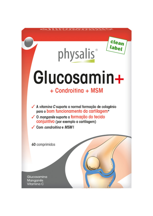Physalis Glucosamina+ 60 comprimidos