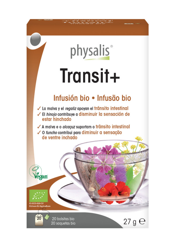 Infusión Orgánica Physalis Transit+ 20 Sobres