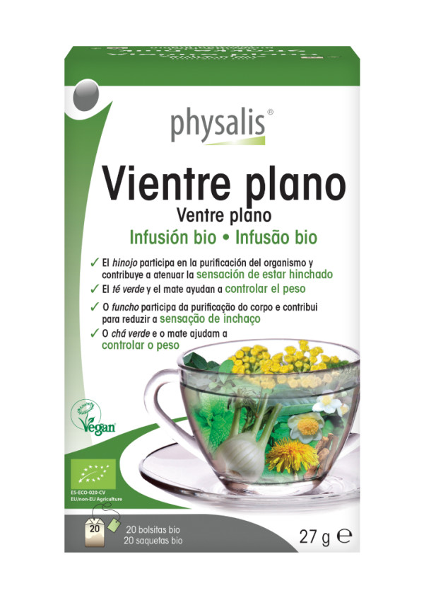 Infusión Orgánica Physalis Vientre Plano 20 Bolsitas