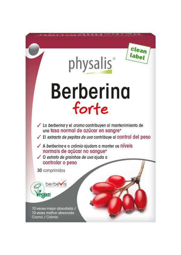 Physalis Berberina Forte 30 comprimidos
