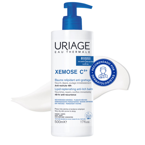 Uriage Xemose C8 Bálsamo-Aceite Relipidizante y Calmante Antiirritaciones 500 ml