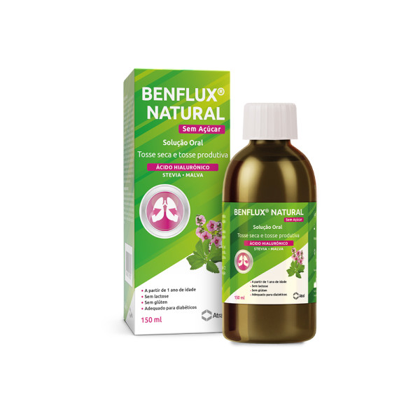 Benflux Sol Oral Natural Sin Azúcar 150 ml