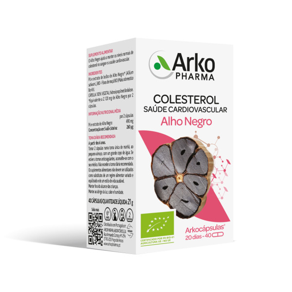 Arkocápsulas Ajo Negro X40