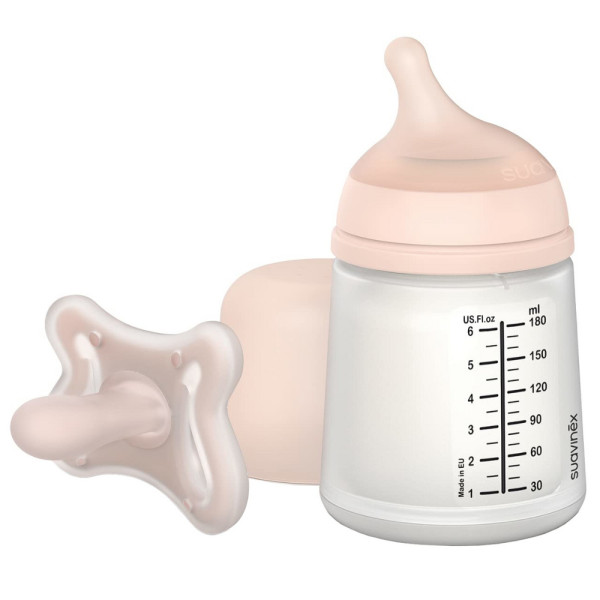 Suavinex Zero Startset Chupeta +Biberão 180ml Fair
