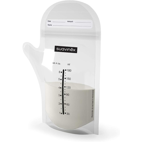 Suavinex Bolsa Conservação Leite Materno 180ml X 25unidades