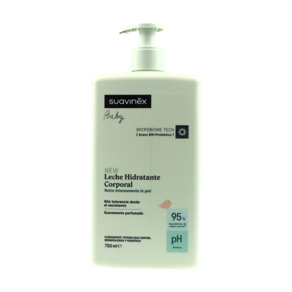 Leche corporal hidratante Suavinex Baby - 750 ml