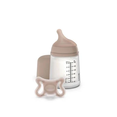 Suavinex Zero Startset Chupeta +Biberão 180ml  Medium