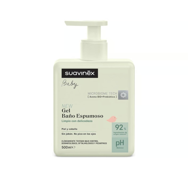 Suavinex Baby Gel Banho Espumoso 500Ml